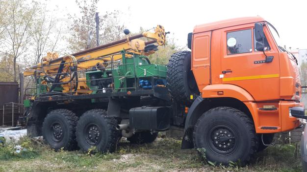 Буровая установка ПБУ-2-319 (2014 г. выпуска) с монтажом на шасси КАМАЗ-5350-42