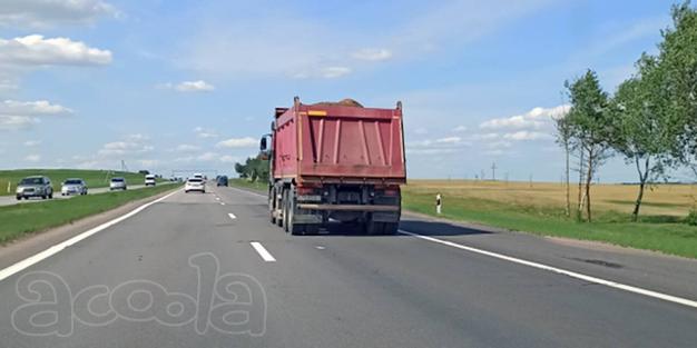 Требуются самосвалы на песок четырехоски